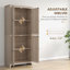 Organisateur de garde-manger autoportant, buffet, armoire de rangement avec tablettes réglables-1766212133