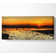 Ocean Path to the Sun - Wrapped Canvas Art Prints