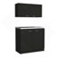 Armoire, deux tablettes