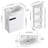 Bathroom Vanity With Sink and Storage Rack-349507173