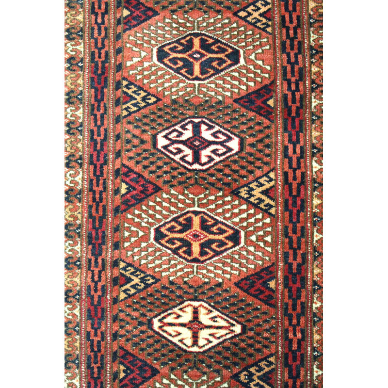 Tekke One-of-a-Kind 8' X 10'7" Hand Knotted Area Rug