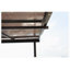 Auvent mural en métal 10 x 10 pi Pergola