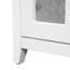 Meuble-lavabo de 35 pouces avec poignées dorées de luxe, armoire à fermeture douce et évier protégé contre les débordements, lavabo en céramique facile à nettoyer, mécanisme de fermeture silencieuse, grand tiroir de rangement