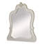 Miroir de commode bisque ornée traditionnelle Gandara