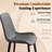 Modern PU Leather Upholstered Dining Chairs With Sturdy Metal Legs (Set Of 6)-1017174439