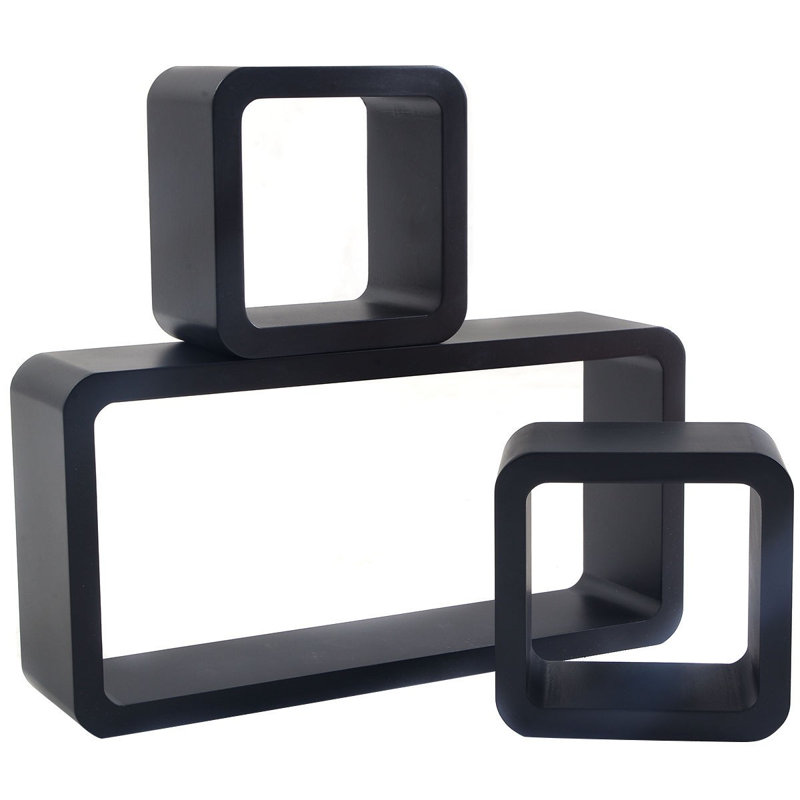 3 Piece Plastic / Acrylic Accent Shelf