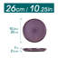 vancasso 4 Piece Blue Ceramic Dinner Plates Set,Kiln-Fired Plates-2009649442