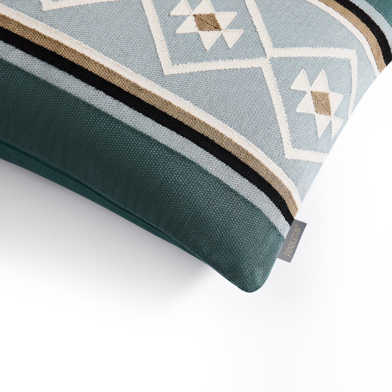 Quilted Star Pillow 14x30"