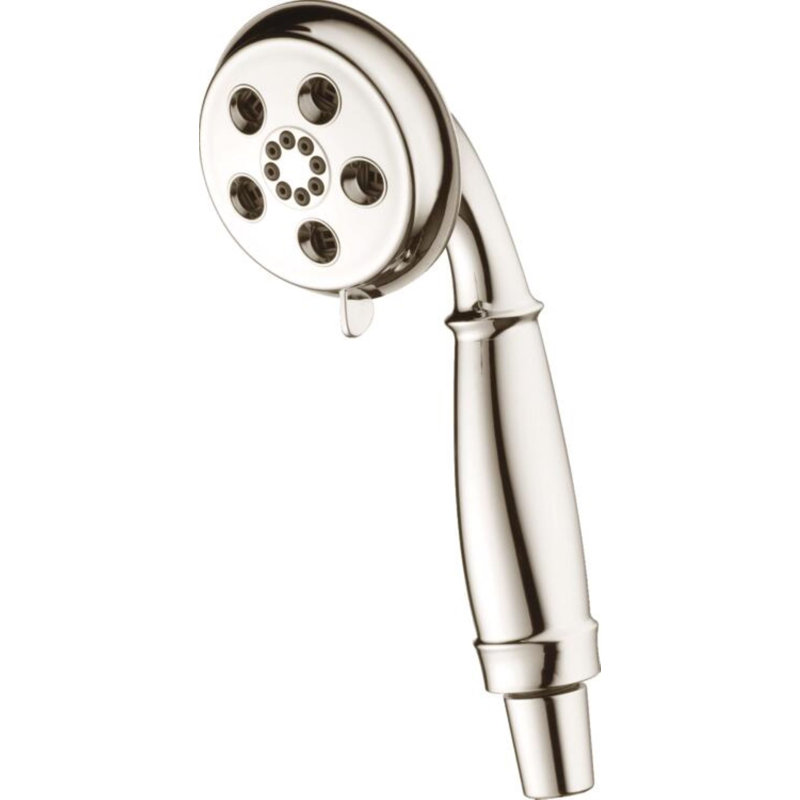 Pomme de douche avec technologie H2okinetic Universal Showering Components, Nickel poli brillant