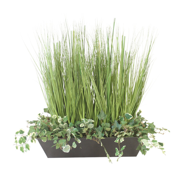 31'' Faux Ivy Grass in Planter