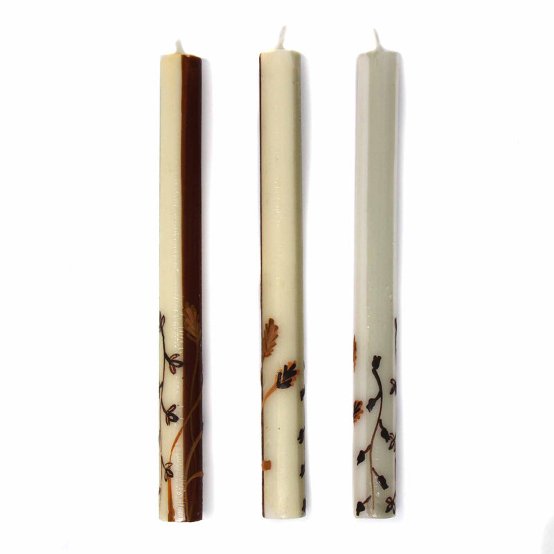 Unscented Taper Candle