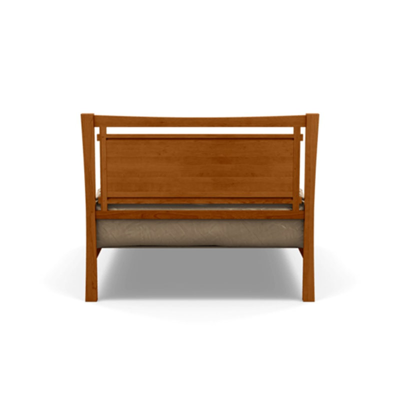 Monterey Upholstered Bed, Natural Cherry, King, Coffee
