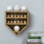 4-Tier Baseball Wall Display Case