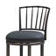 Tabouret de bar pivotant à hauteur de comptoir Vince-1435188302-1435188291