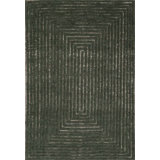 Contemporary, Stuart Street Collection Hand Knotted Wool Area Rug in Green