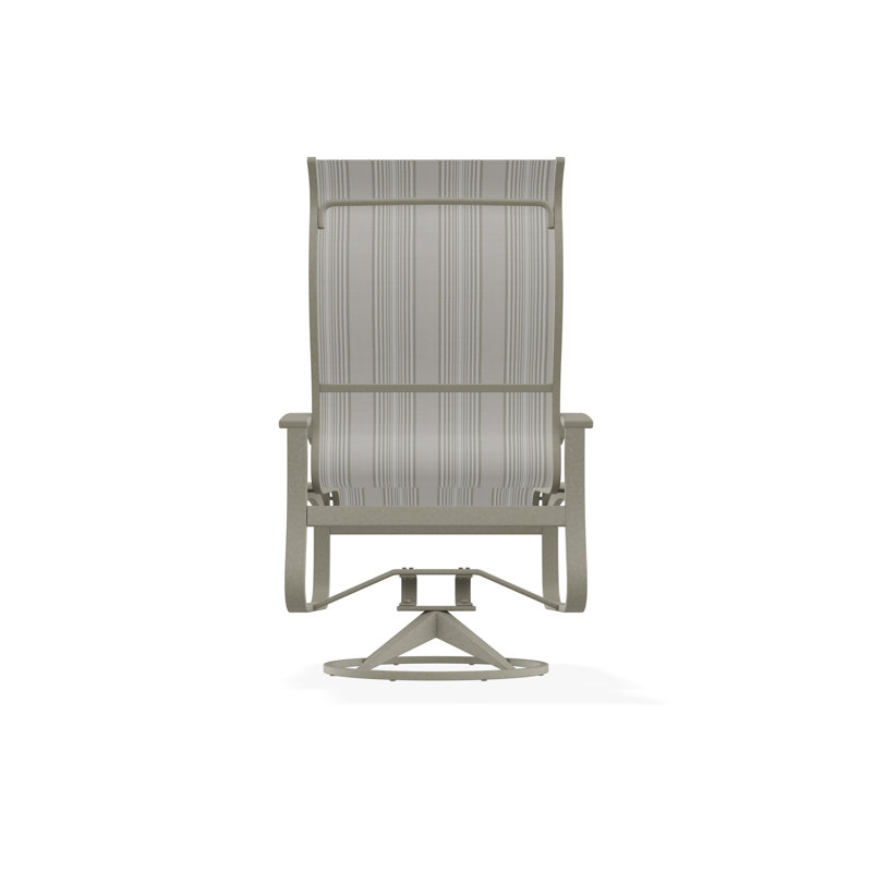 Belle Isle Outdoor Dining Chair, Harbor, Storm
