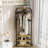 Corner Coat Rack with 3-Tier Storage Shelves and 12 Hooks, Freestanding Hall Tree for Entryway, Bedroom, or Living Room-50380196