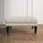 Inwood Square Cocktail Ottoman with Wheels-728329263