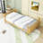 Wood Platform Bed with Safety Rails-385625188-385625189