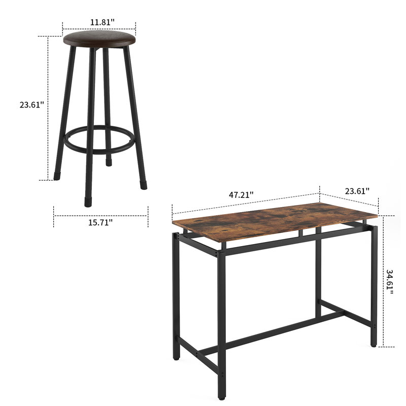 4 - Person Four Leg Dining Set