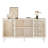 Mid-Century Storage Sideboard With Sliding Door