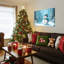 «Snowman Winter Forest», art mural sur toile-121121691