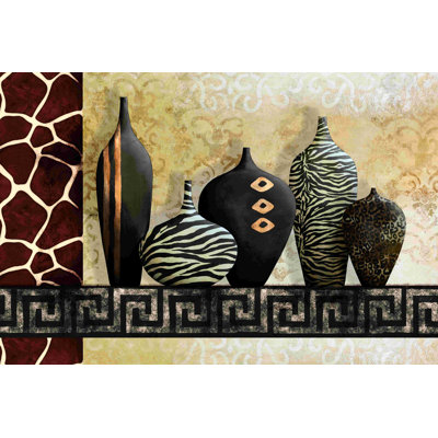 " Leopard Pattern Pot "