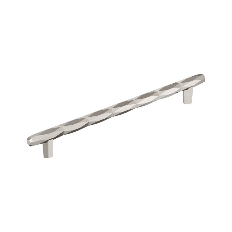 Poignée barre St. Vincent, Nickel satiné, 10 1/16"