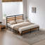 Base de lit plateforme Mayghan avec tête et pied de lit en bois-1409377270-1409377267