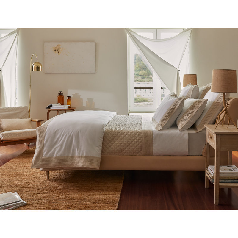 Duvet Cover, King Duvet Cover, White/Linen