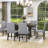 Nachel 6 - Person Extendable Dining Set