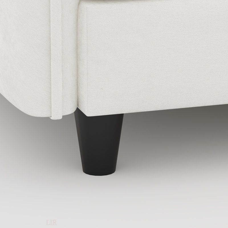 Dillon Fabric Upholstered 2-Seater Sofa, Beige