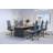 HON Cofi Executive High Back Office Chair, Weight-Activated Tilt, Polished Aluminum Base, Graphite-85645182