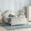 Lit standard en bois massif Losoya