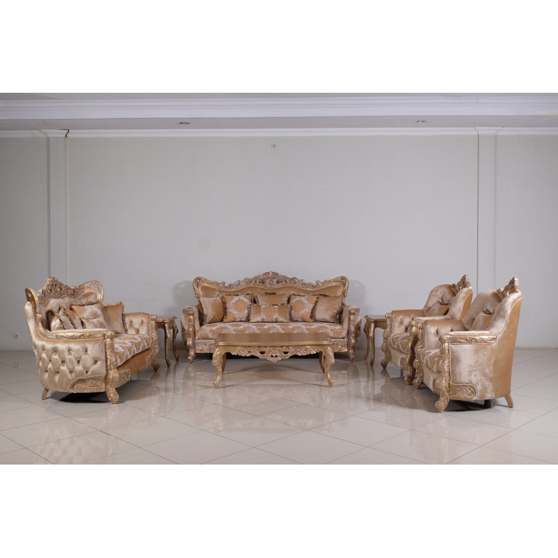 Imperial Palace Solid Wood Coffee Table