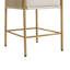 Tabouret de bar rembourré avec structure en métal-1188071757