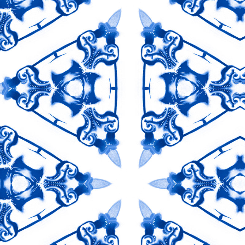 Bunsen | Chinoiserie Trellis  Wallpaper 