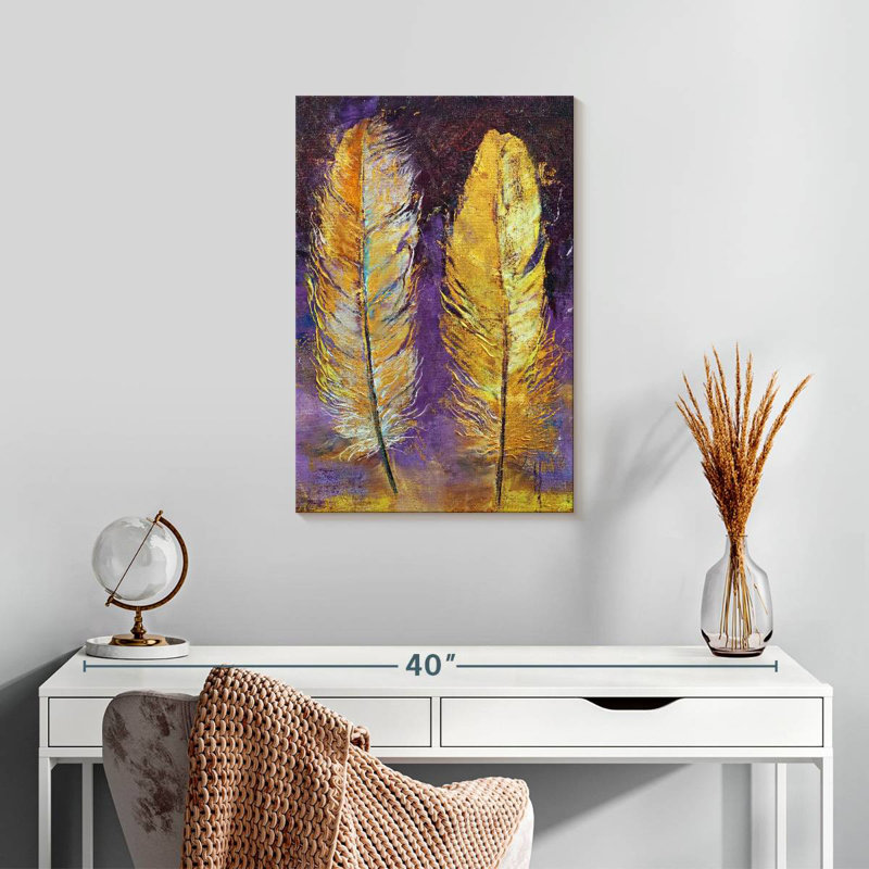 Plumes d'or Kerner, H 24 po x l 16 po