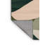 Tapis vert aquarelle lavable à la machine-1180993880
