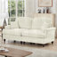 Causeuse confortable surdimensionnée en chenille Century