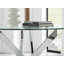 Tierra 100Cm Round Dining Table And 4 Grey Gold Leg Chairs-102126477