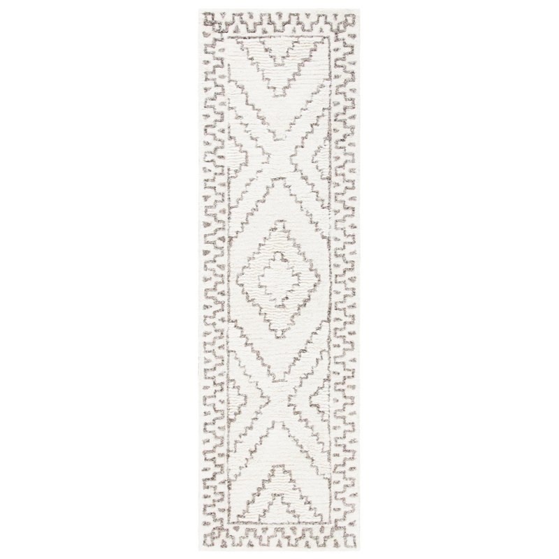 Hand Tufted Performance Oriental Rug, Runner 2'3" x 8'