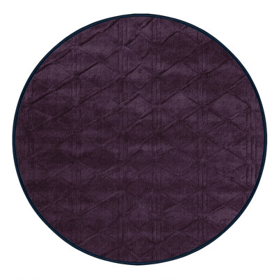 Tapis mauve lavable à la machine