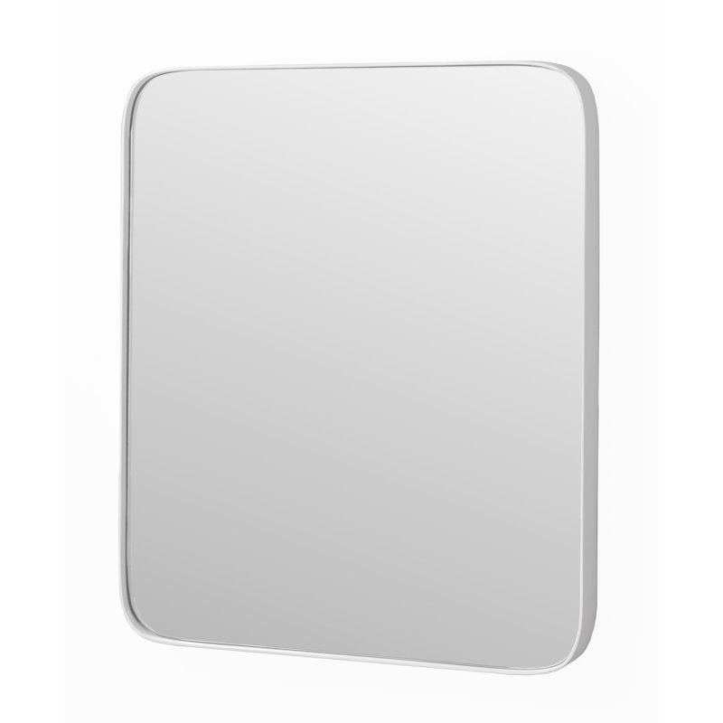 Burchette Mirror, 80cm H x 60cm W, White