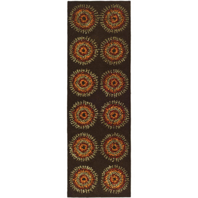 Amier Hand Tufted Wool Geometric Rug