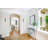 Antwon LED Small Wall Sconce - Matte Black - Silk Screened Acrylic Lens-1421720458