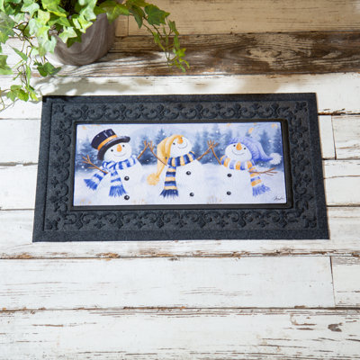 Tapis de jeu Happy Snowmen Trio Sassafras