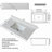 Marble Vanity Top Bathroom Vanity Top With Pre-Drilled Faucet Holes Bathroom Countertop With Undermount Rectangular Middle Sink
