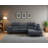 Cartagena Faux Leather L-Shaped Sectional-93907391-113334039