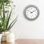 Aizel 8" Outdoor Quartz Wall Clock